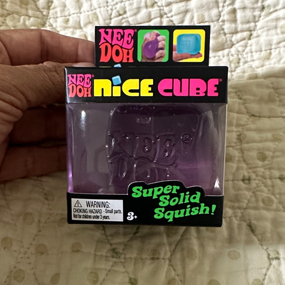 Nice Cube Kids Purple Super Solid Squish Toy
